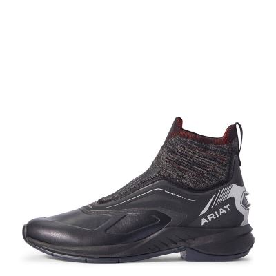 Ariat Ascent Siyah / Kırmızı Çizme Bayan (36090-930)